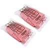 ABchat Hanging Vacuum Compression Bags, 2 Pack Hanging Vacuum Clothes Storage Space Saver Clear Bags with Hook for Suits Coats Jackets Space Saver Bags
