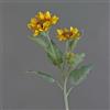 artplants.de Girasole Artificiale Lupita, 2 Fiori, Giallo, 85cm, Ø 12-15cm - Girasole Finto/Fiore Decorativo