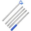 HAMPPLIES Asta Telescopica Apri Finestra Manico Lungo Antiscivolo, Bastone Estensibile per Apertura Lucernari e Tende, Strumento Multiuso per Anziani in Cucina, Camera da Letto e Soffitta,