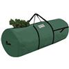 Ferocity Borsa per Albero di Natale 80-120 cm Dimensioni variabili, Sacco Porta Albero in Tessuto Resistente, Leggero e Impermeabile - Verde [125]