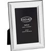 EDZARD Bellagio - Cornice portafoto per foto 13 x 18 cm, con finitura argentata, resistente all'ossidazione