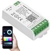 SEZO C04W RGBW WiFi Bluetooth LED Controller di Gruppo, Compatibile con Alexa, Google Home/Tuya Smart Life APP, Funziona con LM091, LM096, WR01RF Remote, DC12-24V