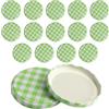 XiangJunly 16 coperchi Twist Off da 82 mm per barattoli di conserve, coperchi a vite di ricambio per vasetti (230/350/435/565 ml)