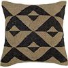 Trade Star Kilim - Federa per cuscino in 70% iuta, 30% lana, fatta a mano, stile vintage, etnico, indiano, bohémien, decorazione per la casa, 45,7 x 45,7 cm