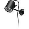 FARO BARCELONA 71546 - Flow Lampada da Parete con pichetto Nero