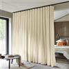 MaKefeile Tende divisorie - Pannello oscurante totale per la privacy, isolamento termico e riduzione del rumore, per camera da letto/finestra/soggiorno, binario per soffitto, larghezza 3,8 m x altezza