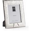 ARTÉ 18x24 Cornice per foto, Made in Italy, ALBERO della VITA, elegante placcata in argento, Silver Plated antiossidante, Bellissima cornice in Silver Plated con retro in legno mogano E122/18x24