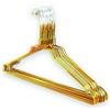 HOME PRO Grucce Metallo Dorato Appendiabiti Appendini Oro Abiti Armadio Stampelle Colorate Ferro Salvaspazio Casa Lavanderia Pantaloni 40cm 50 pezzi