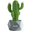 SIMDIM Statua Figurine, Piante Resina Ornamenti Statua, Moderni Soprammobili Scultura Statua Ornamenti, Accessori Casa Arredamento, Cactus Statuette Design Casa, Decorazioni Casa Moderna (verde)