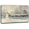 Niik Quadro + Telaio (BC) la gazza di claude monet 100 x 68 x 4 cm falso d'autore stampa su tela