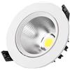 Generic Faretti Commerciali Faretti da incassoArredo per la casa Apparecchio di Illuminazione a LED Risparmio energetico Protezione degli Occhi 1 Confezione/4 Confezioni