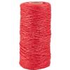 SOFPLATE 100 m/328 Piedi 1mm Rosso Corda macramè Sottile Corda di Canapa Spago Juta Naturale Appeso Fatto A Mano Giardino Imballaggio Artigianato Filo Corda per Giardinaggio Casa Regalo Imballaggio