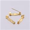 Wambere Spille da balia, 200 pezzi, lunghezza 30 mm, spille colorate di sicurezza, accessori da cucito per artigianato, cucito, vestiti, arte, oro