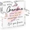 DIGIELE Regali per il compleanno della nonna, regalo per la migliore nonna dai nipoti, regalo personalizzato per la nonna per il Ringraziamento, Natale, regalo per la festa dei nonni, ottimo e