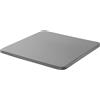 VEVOR Base per letto a castello singolo, doghe da 3,8 cm con rivestimento in tessuto Oxford 200D, supporto in legno per materasso per letto singolo, facile da montare sotto il materasso, 2 pezzi, grigio