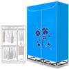 JHLP Asciugabiancheria, Asciugabiancheria riscaldata Elettrico Portatile Pieghevole, Asciugabiancheria Rack Risparmio Energetico Vestiti Asciugatura Armadio Digitale Automatico Timer Dryer Macchina