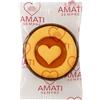 Amati Sempre Crostatina all'Albicocca,Artigianale, Senza Glutine e Senza Latte, Monoporzione 80g