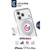Cellularline - Custodia Spin Mag Per iPhone 17 Pro Max-trasparente