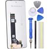 Double Sure Schermo LCD IPS di ricambio per Motorola Moto G34 G23 nero 6,5 pollici