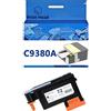 ZHJQDS 72 C9384A C9380A C9383A Kit di testine d' stampa, compatibile per HP T1100 T1120 T1120ps T1300ps T2300 T610 T770 T790 T795, elevato volume di stampa, durata lunga 1*C9380A