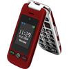 artfone G6 Rosso - 4G Telefono Cellulare per Anziani丨Flip Telefoni Cellulari con Tasti Grandi丨2.4+1.77 Doppia Display丨Funzione SOS丨Volume Alto丨Batteria da 1300 mAh丨Chiamata Rapida丨Base di Ricarica