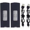 NORTH STAR 1595 Accessori 2 PZ 3.7V 1200mah Batteria al Litio con Cavo di Ricarica USB per 4D-V4 4DV4 Fotografia Aerea Quadcopter Accessori RC Drone