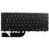 LeFix Tastiera originale QWERTZ tedesca per notebook Dell XPS 13 9343 9350 9360, per notebook Inspiron 15-7000, 7547, 7548, con retroilluminazione, senza cornice