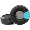 TaiZiChangQin - Cuscinetti auricolari di ricambio compatibili con cuffie Sennheiser PC320 G4ME, upgrade in velluto con cuscinetti in memory foam, nero