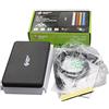 MasterStor, hard disk esterno super-veloce USB 3.0, con tecnologia SATA, per Windows nero Black 1 TB
