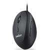 Perixx PERIMICE-519L Mouse ergonomico con cavo USB, design verticale, dimensioni ridotte o da viaggio, per mancini