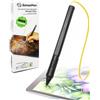 SonarPen - Pennino sensibile alla pressione con pulsante di reiezione del palmo e scorciatoia, senza batteria, compatibile con iPad/iPhone/Android/Switch/Chromebook (Gialla)