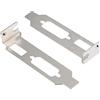jojofuny 20 Pezzi Piastra di Chiusura per Case PC Ventilata in Acciaio, Copertura Slot Posteriore per Mini Computer, Accessorio Interno Facile da Installare per Chassis PC Domestici