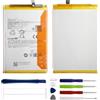 Duotipa Batteria di ricambio BN5R, 4900 mAh, compatibile con Redmi A3 23129RN51X, 23129RN51H, con kit di riparazione