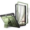 SUPCASE Cover per iPad Air 13 pollici M3/M2 2025/2024 con Portapenne, [con Proteggi Schermo e Supporto] [Protezione di Grado Militare] Cover Robusta per iPad Air 13 pollici (Verde)