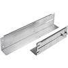 SABAJ M&D Rotaie 2U rinforzate per rack 19 pollici, profondità 400-600 mm, carico 80 kg, acciaio 19-0059S