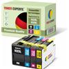 TONER EXPERTE 932XL 933XL Cartucce d'inchiostro compatibili (4 XL), nero/ciano/magenta/giallo, ricambio per HP Officejet 6100 6600 6700 7110 7510 7600 7610 7610 7612 7620