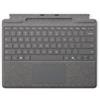 Microsoft Surface Pro Signature Keyboard - Tastatur - mit Beschleunigungsmesser, Touchpad, Surface Slim Pen 2 Ablage- und Ladeschale - QWERTZ - Deutsch - Platin - f?r Surface Pro 10, Pro 8, Pro 9, Pr