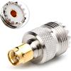 Btgghytr SMA maschio a UHF femmina RF coassiale adattatore SO-239 SO239