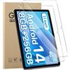 MEMELOKA 2 Pezzi Vetro Temperato per UMIDIGI G9 Tab/UMIDIGI G7 Tab Pro 11 Pollici, Durezza 9H Antigraffio HD Pellicola Protettiva, Anti-Impronta e Senza Bolle