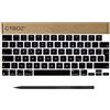 CTBDZ Generisch Tasti di ricambio per MacBook Air M2 M3 M4 Retina 13'' A2681 A3113, MacBook Air 15'' M2 M3 M4 A2941 A3114 DE-Layout QWERTZ Keyboard (Midnight)