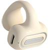 Generic Auricolari A Clip Auricolari Apriti-cuffie Con Conduzione Ossea Wireless Con blue tooth 5.3, Design Leggero Per Usura Per Tutto Il Giorno-Aurberi Della Batteria Di 12 Ore Per La Corsa, La Guida, Gli A