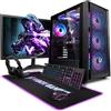 Vibox IV-32 PC Gaming Completo - Schermo da 23 pollici - AMD Ryzen 7 5700X 8 cores - Nvidia RTX 3050 6GB - 16GB RAM - 500GB SSD - Windows 11 - WiFi 6 + Bluetooth 5.4