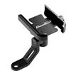 LEIOSHOP Porta Cellulare Moto Per KYMCO DOWNTOWN 350 125i 250i 300i 350i Downtown300i Accessori Per Moto Supporto Per Telefono Cellulare Da Manubrio Per GPS(Aa-2)