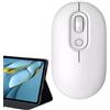 Xinhuju ergonomico wireless - da viaggio slim e portatile, per computer a doppia modalità | Design luminoso di topo wireless silenzioso da 2,4 g ricaricabile, topi silenziosi con cordoncino