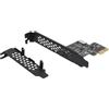 NATEFEMIN Adattatore di ricambio da PCI-E a USB3.2 GEN1 Scheda di espansione anteriore tipo E A-Key ASM1042A
