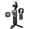 DJI Osmo Pocket 4 Combo Creator Bundle, stabilizzazione a tre assi, Trasmettitore Mic 3, CMOS da 1″ e 4K/240fps, zoom senza perdita 2×, fotocamera stabilizzata tascabile per vlog(Custodia protettiva)