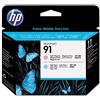 HP Hewlett Packard HP 91 - Hell Magenta, Hell Cyan - Druckkopf - für DesignJet Z6100, Z6100ps