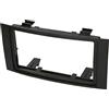 Audioproject A245 - Mascherina-2-DIN universale per autoradio per VW Volkswagen Touareg 7L 2003-2010 VW T5 Multivan Transporter 2004-2015 Telaio per installazione 2 DIN - nero