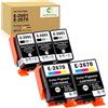 JoyPrinting Cartucce d'inchiostro T2661 T2670 compatibili con Epson Workforce WF-100W WF‑110W / WF 100 110W (2X Nero, 9ML | 3X Color, 11ML)