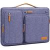 MOSISO 14 pollici Custodia Laptop, 14 pollici Custodia PC Compatibile con HP Lenovo Dell ASUS Acer, HP, Dell Latitude, Lenovo, Lato Aperto Borsa con 4 Cerniera Tasche&Maniglia, Orchidea Viola